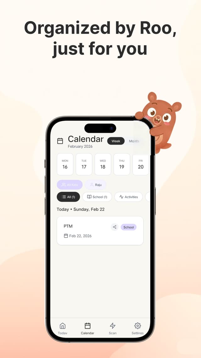 Kidoc app - Perfectly organized.