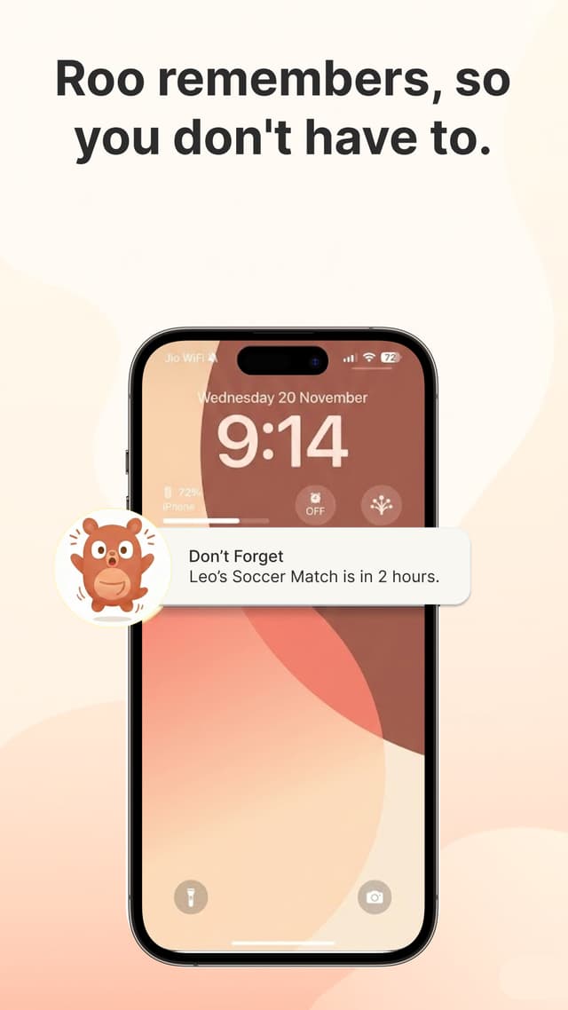 Kidoc app - Never miss out.